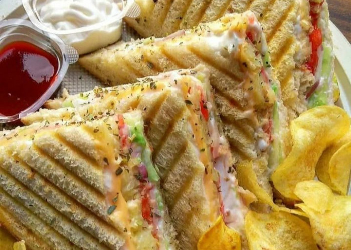 Ide Bekal Sikecil Sekolah, Resep Sandwich Roti Tawar Isi Telur Sehat Sekaligus Mengenyangkan