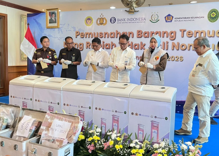 Botasupal Sumsel Musnahkan 24.476 Lembar Uang Rupiah Palsu, Ini Rincian Pecahan Terbanyak