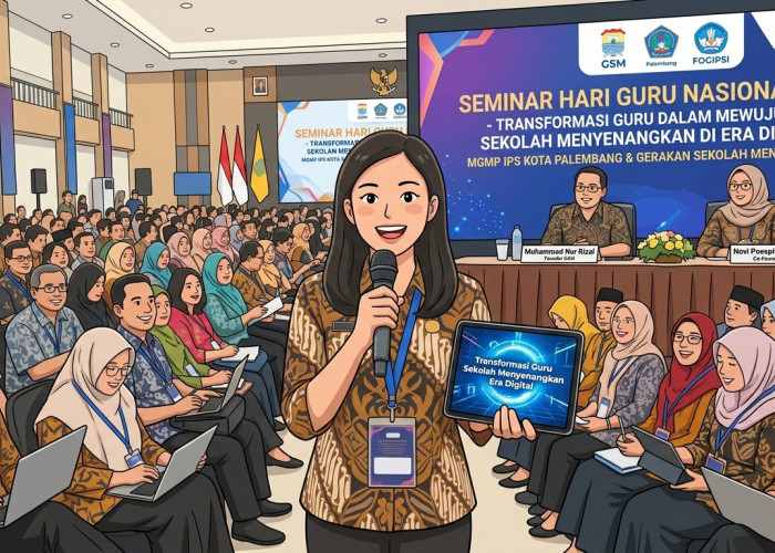 Hari Guru Nasional 2026! 400 Peserta Siap Bahas Transformasi Guru dan Sekolah Menyenangkan di Palembang