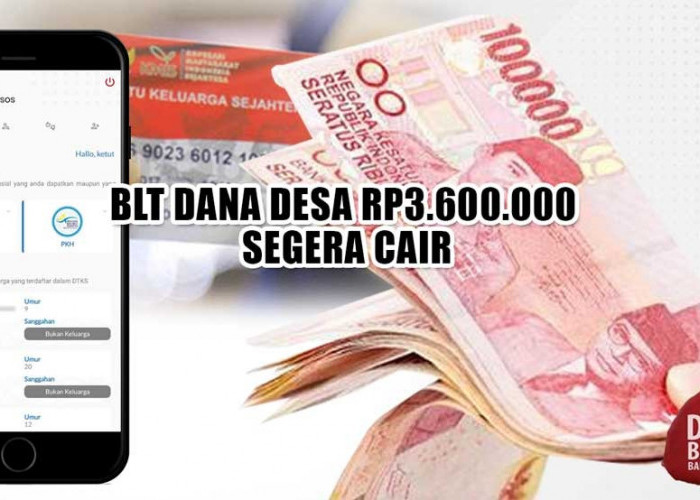 JULI BAHAGIA! BLT Dana Desa Rp3.600.000 Segera Cair, Begini Cara Dapatnya