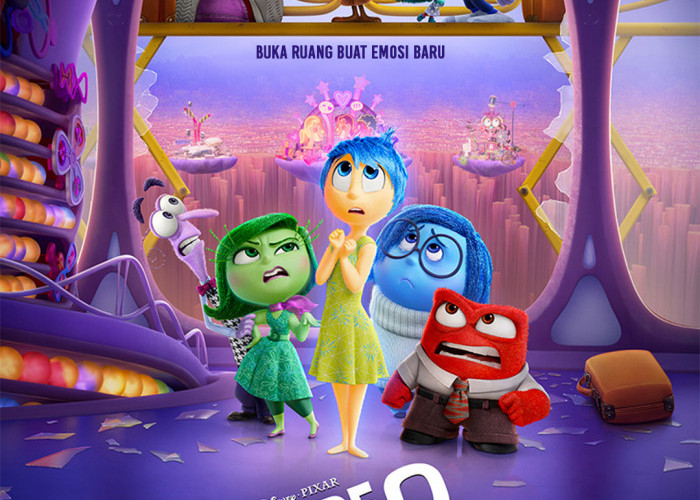 Inside Out 2 jadi Film Nomor 1 dengan 30,5 Juta Penayangan dalam 5 Hari 