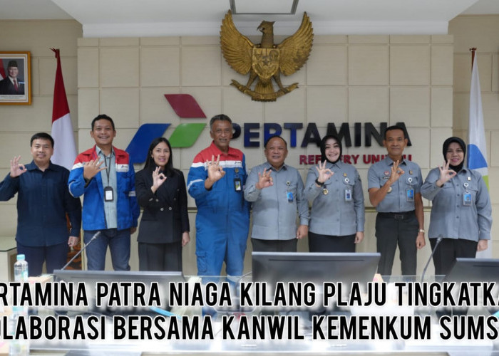 Amankan Energi dan Hukum! Pertamina Kilang Plaju Gandeng Kemenkum Sumsel Perkuat UMKM