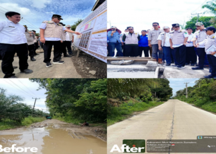 Toha–Rohman Tuntaskan Jalan Simpang Sari–Bandar Jaya Setelah Puluhan Tahun Terbengkalai