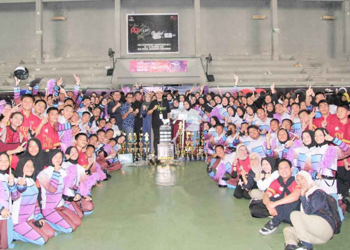 Amazing! Marching Band Bukit Asam Sukses Juara Umum Musi Soundsport Competition 2024