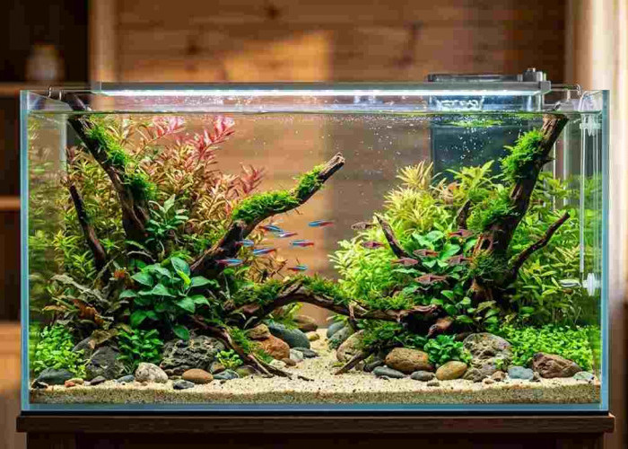 7 Tips Membuat Akuarium Cantik di Rumah, Dijamin Estetik, Ikan Sehat dan Makin Betah