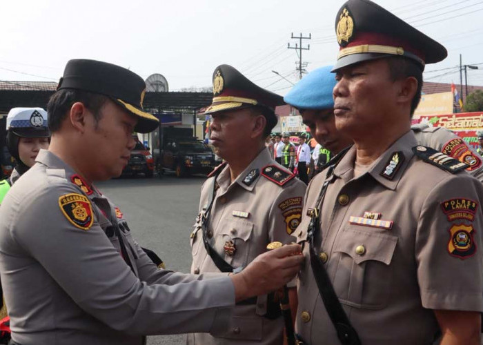 Kapolres Lahat AKBP Novi Edyanto Pimpin Sertijab 4 Perwira Sekaligus, Ini Daftar Nama Jabatannya