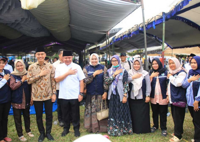 Kompak Bareng Bupati Muchendi, Gubernur Herman Deru Gelontorkan Bantuan Puluhan Juta untuk JATMAN OKI