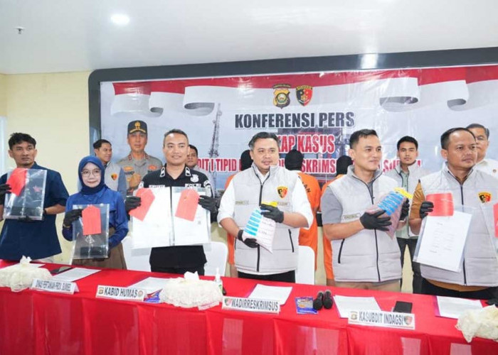 Polda Sumsel Bongkar Sindikat Pupuk Subsidi di Muara Enim, 10 Ton Barang Bukti Disita