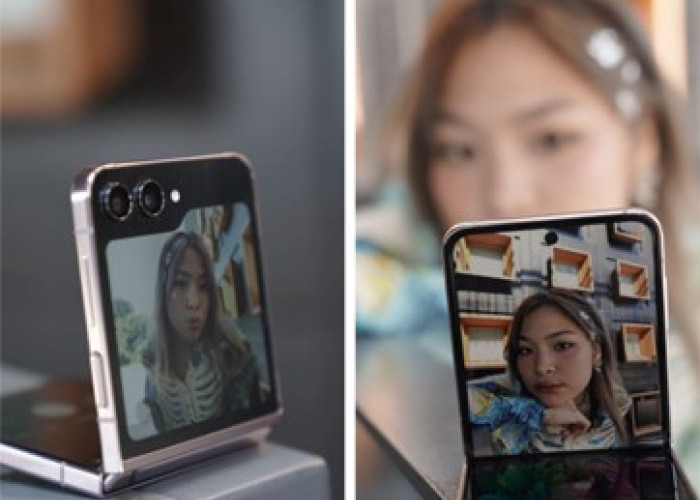 Tips Membuat Konten Mirror Selfie yang Estetis dengan Galaxy Z Flip5 ala Konten Kreator TikTok