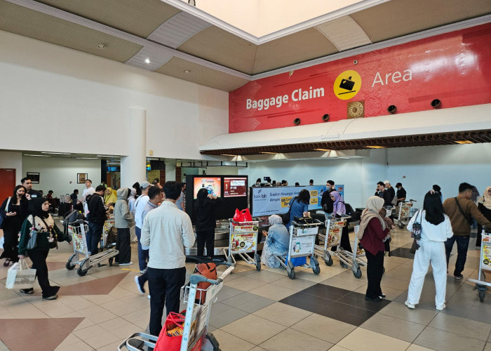 Pergerakan Pesawat dan Penumpang Naik, Bandara SMB II Pertahankan Tren Positif di Semester I 2026