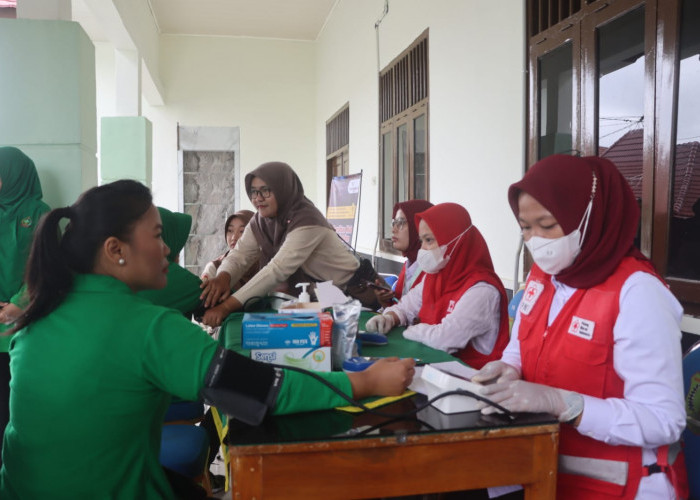 HUT Persit ke-79, Kodim 0401 Muba Adakan Donor Darah