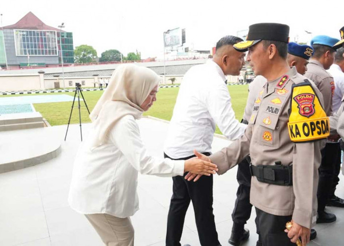 Hari Pertama Kerja, Kapolda Sumsel Pimpin Halal Bihalal dan Ingatkan Personel Tetap Siaga Arus Balik
