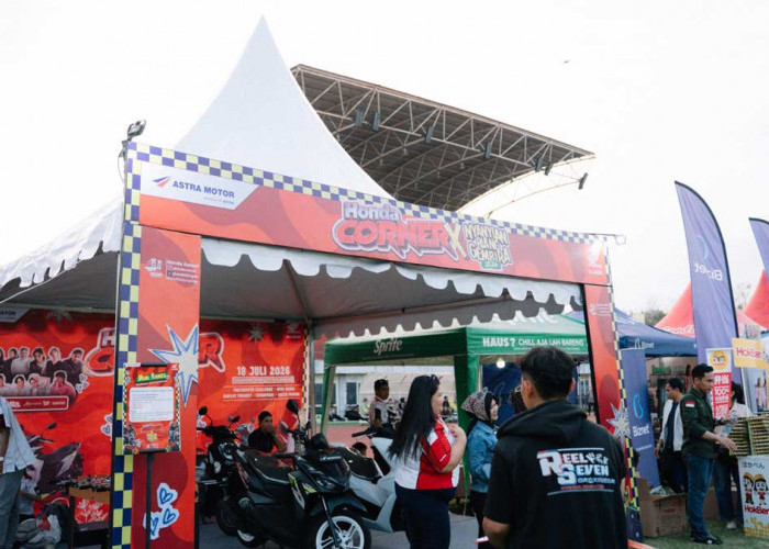 Promo Motor Honda Menggoda! Potongan Angsuran Rp200 Ribu Ramaikan Honda Corner Palembang
