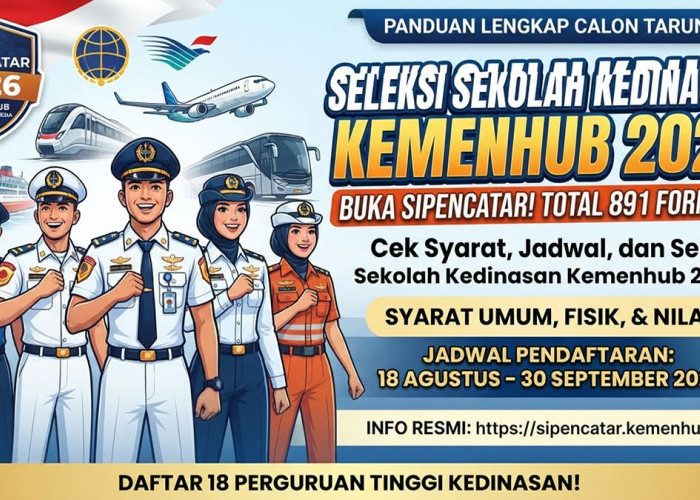 Buka 891 Formasi di 18 Kampus: Syarat Lengkap, Tinggi Badan, dan Jadwal Seleksi Pendaftaran Sekolah Kedinasan