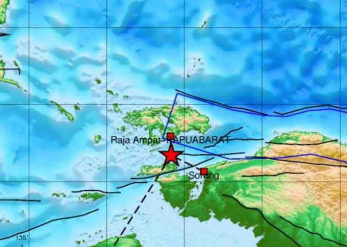 Gempa Bumi 4.7 Magnitudo Guncang Papua Barat, Cek Update Pusat Gempa Regional IX Ambon