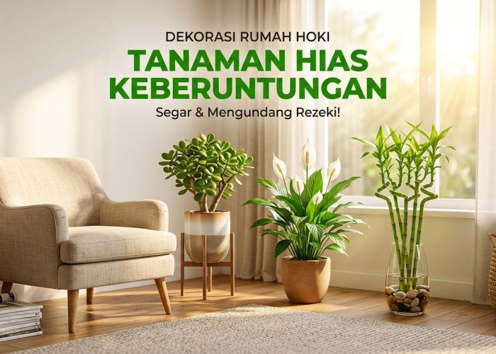 3 Tanaman Hias Pembawa Keberuntungan dan Kekayaan yang Wajib Ada di Rumah