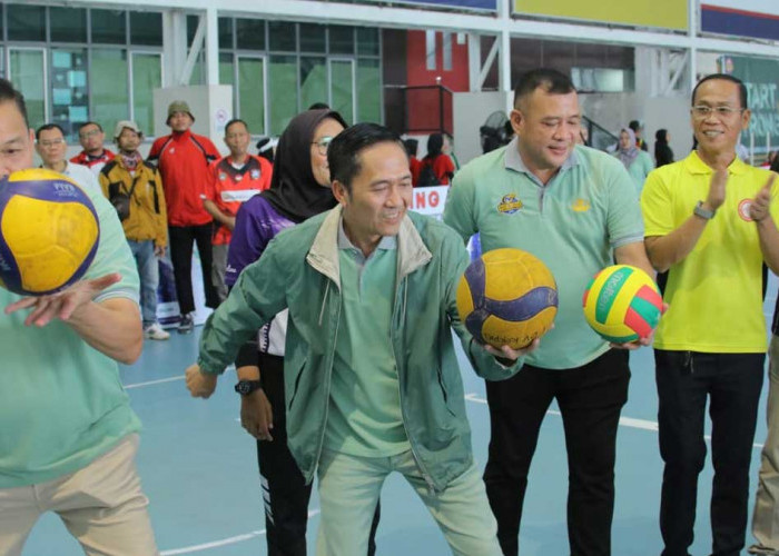 Pecah Rekor! 97 Tim Bertarung di Piala Wali Kota Palembang, Turnamen Voli Korpri Terbesar Sejarah