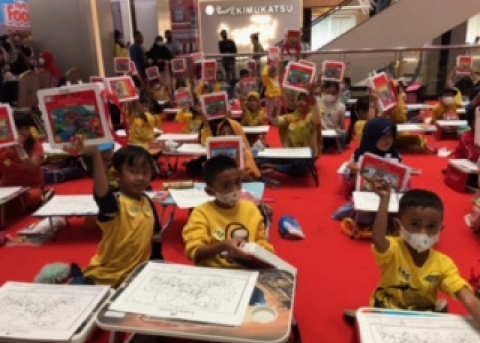 175 Anak Beradu Kreativitas di Ajang Coloring and English Competition Sabita Art