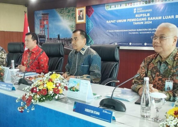 Bank Sumsel Babel Bakal Gelar RUPSLB Jilid 4, Pj Gubernur Harapkan Posisi Direksi Terisi 