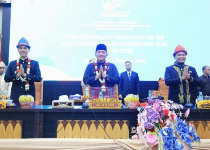 Rapat Paripurna HUT ke-80 OKI, Ini Kata Ketua DPRD Farid Hadi Sasongko