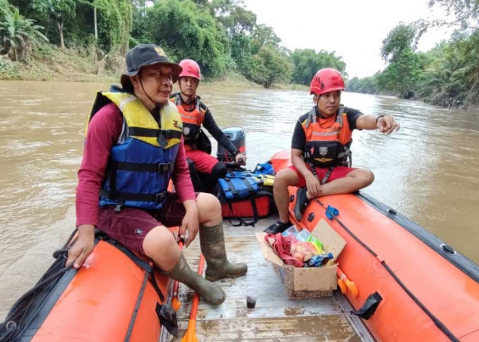 Pelajar SMP di OKU Tenggelam saat Bersihkan Lumpur Pasca Banjir, Basarnas Palembang Terjunkan Tim Rescue