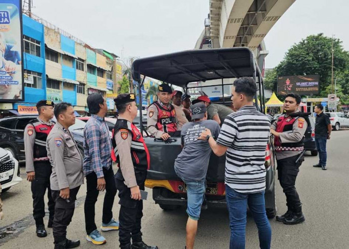 Tindak Tegas! Polrestabes Palembang Amankan 5 Orang dalam Razia Premanisme Besar-besaran