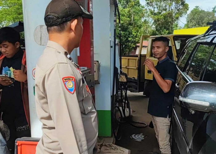 Antisipasi Penyimpangan Pasca Harga BBM Naik, Polisi Perketat Pengawasan SPBU Ogan Ilir