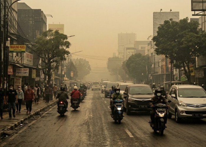 Waspada! Udara Kabur Kepung Sebagian Besar Sumsel Hari Ini, Cek Daerah yang Berawan