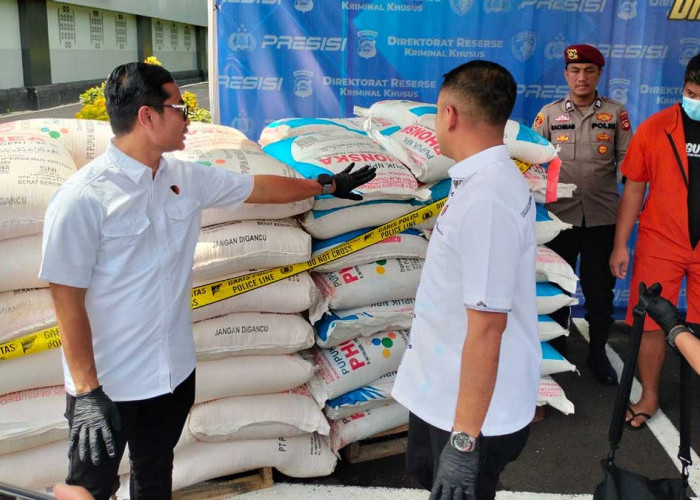 BRAVO! 17,2 Ton Pupuk Bersubsidi Asal Lampung Berhasil Digagalkan Subdit Indagsi Ditreskrimsus Polda Sumsel