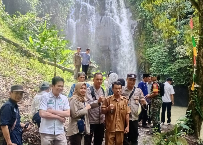 KEREN, Air Terjun Ugul Kecik Wakili Kabupaten Lahat Lomba Desa Wisata