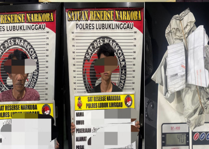 Sembunyikan Ganja di Bawah Pohon Pisang, Dua Warga Sukajadi Diciduk Satresnarkoba Polres Lubuk Linggau