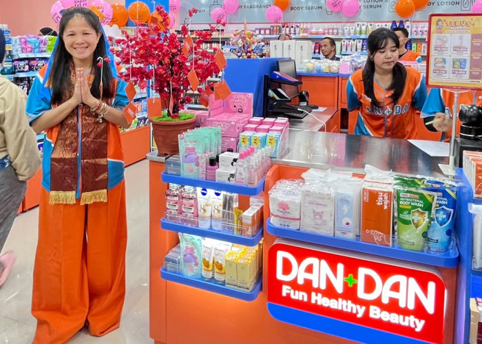 Bukan Cuma Kosmetik! Dan+Dan Buka 3 Toko di Palembang, Ada Diskon 50% dan Banyak Kejutan Menarik