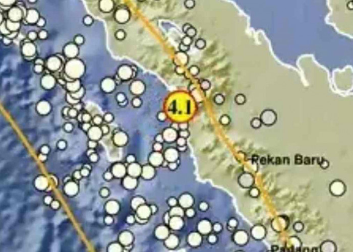 Gempa Magnitudo 4,1 Guncang Tapanuli Tengah Pagi Ini, Tak Berpotensi Tsunami