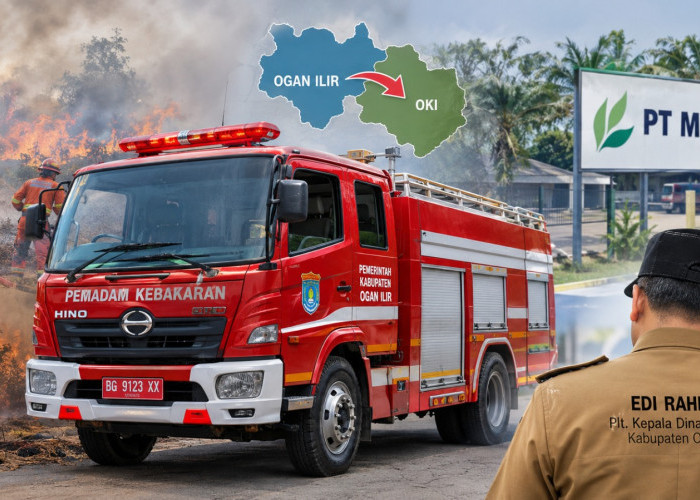 Ogan Ilir Dikepung Asap, Mobil Damkar Malah Dipinjamkan ke Perusahaan di OKI, Kok Bisa?