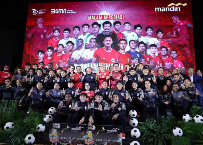 Timnas Indonesia U19 Dapat Dana Pembinaan Rp1 Miliar, Bank Mandiri Beri Bonus Prestasi Garuda Nusantara