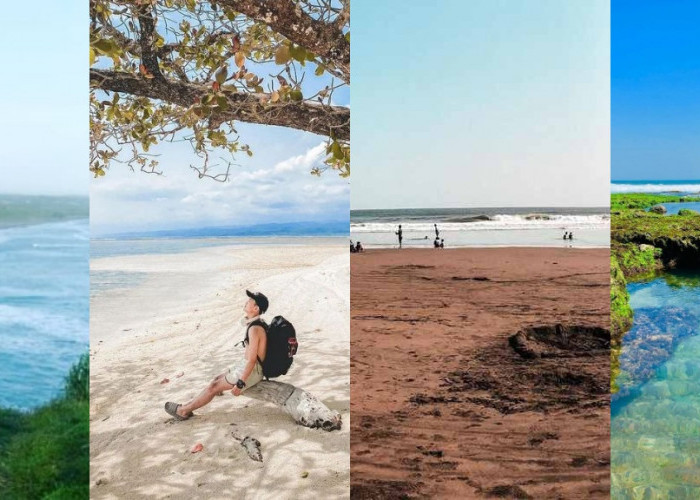 5 Pantai Paling Populer di Garut, Pesonanya Bikin Kamu Betah Bermain Air Lama-Lama