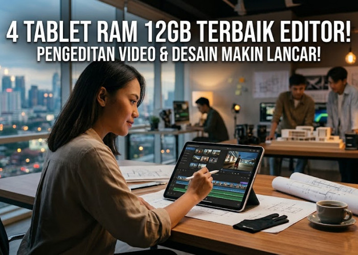 Ini Deretan Tablet RAM 12 GB Terbaik 2026 yang Sangat Tangguh Buat Edit Video 4K dan Desain Grafis