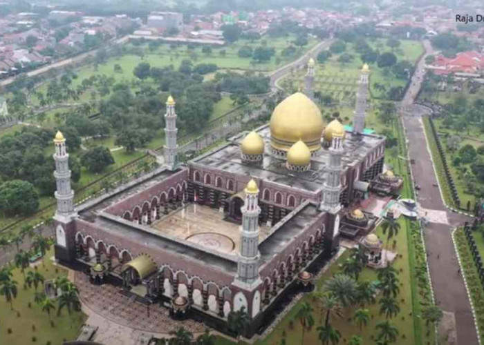 4 Masjid Ini Miliki Kubah Termegah di Indonesia, Salah Satunya Dilapisi Emas