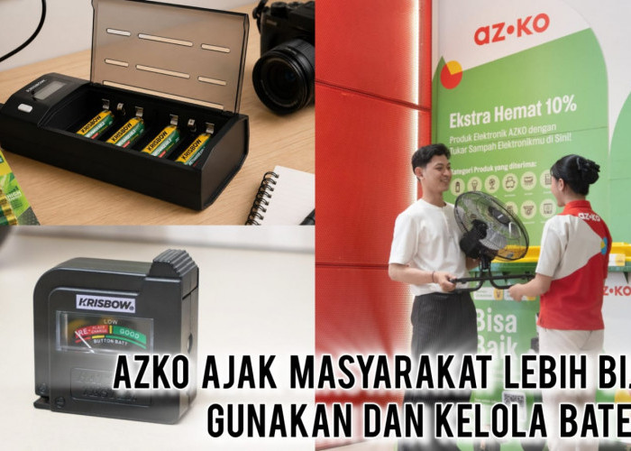 Bukan Sekadar Pilih, AZKO Ajak Masyarakat Bijak Gunakan dan Kelola Baterai