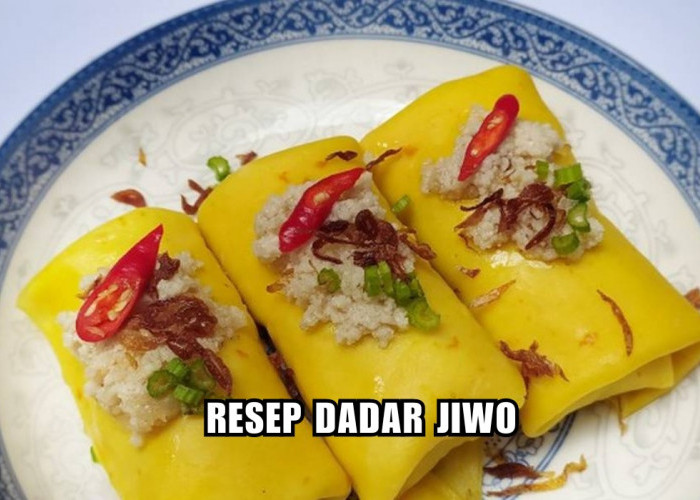 Wajib Coba! Ini Resep Dadar Jiwo, Kuliner Khas Wong Palembang yang Super Nagih