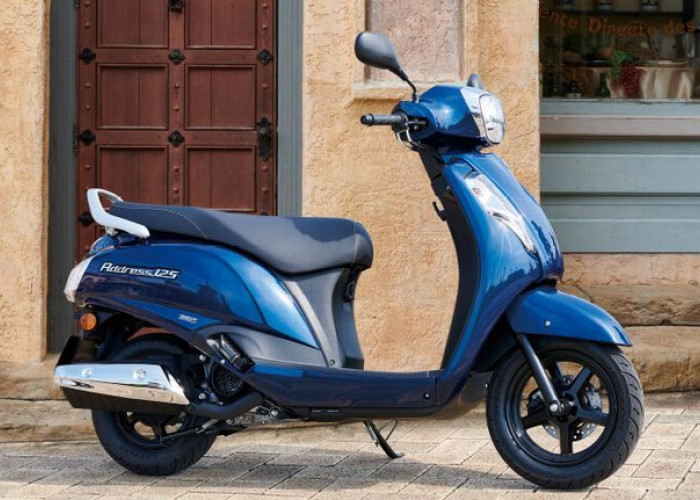 Ganti Muka dengan Desain Klasik Ala Vespa, Suzuki Address 2024 Resmi Mengaspal!