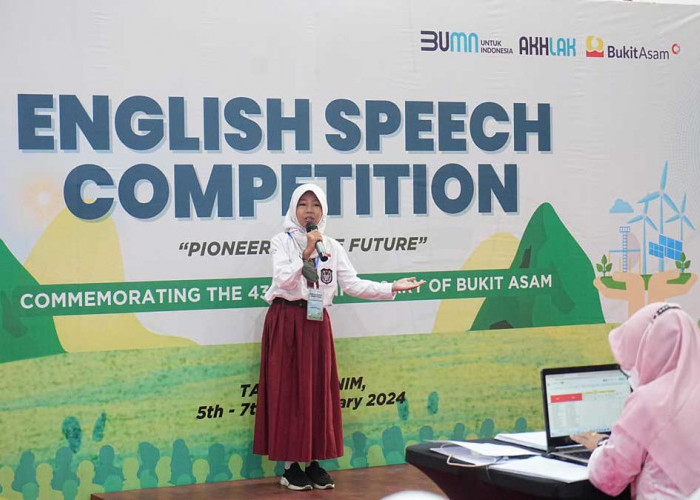 Bukit Asam Hadirkan Lomba Cepat Tepat dan Speech Competition, Dukung Kemampuan Akademik Pelajar