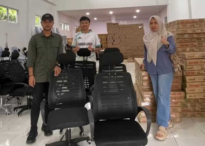 Layanan Prima Tanpa Antre! PKM Perangai Lahat Terima Mebel Baru, Kini Pasien Jadi Prioritas Utama