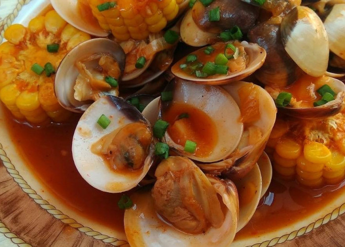 Olahan Seafood Kerang Saus Asam Manis Pedas Dijamin Bikin Ketagihan