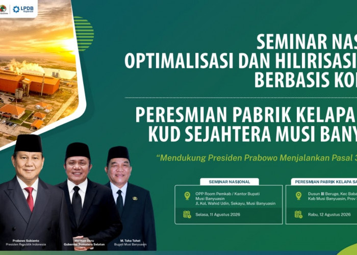 Muba Jadi Panggung Hilirisasi Sawit Berbasis Koperasi, Menteri Koperasi hingga Kepala KSP Dijadwalkan Hadir