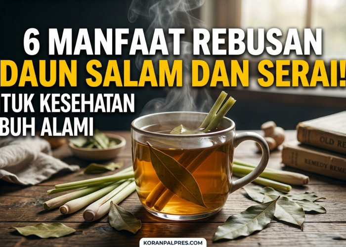 Coba Rutin Minum Air Rebusan 2 Bahan Dapur Ini, Bisa Bikin Kolesterol dan Gula Darah Tinggi Ambrol