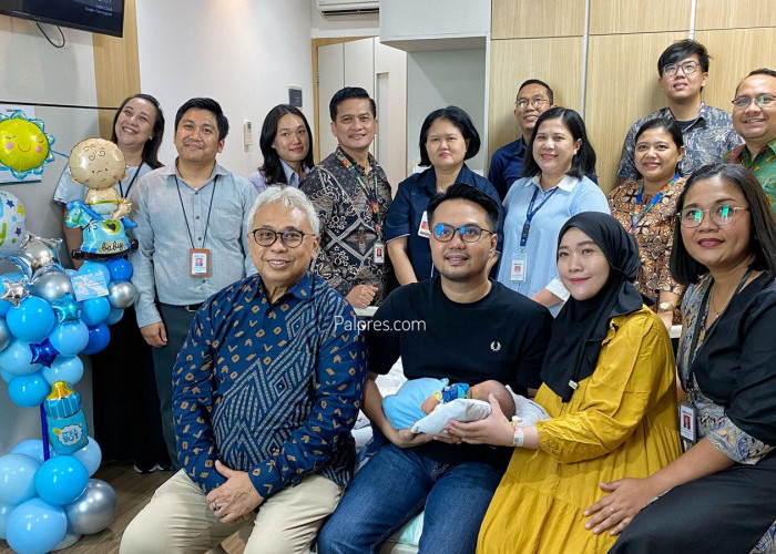 M Arsya Zaidan Anugrah jadi Bayi ke-500 Program IVF Blastula Siloam Sriwijaya 