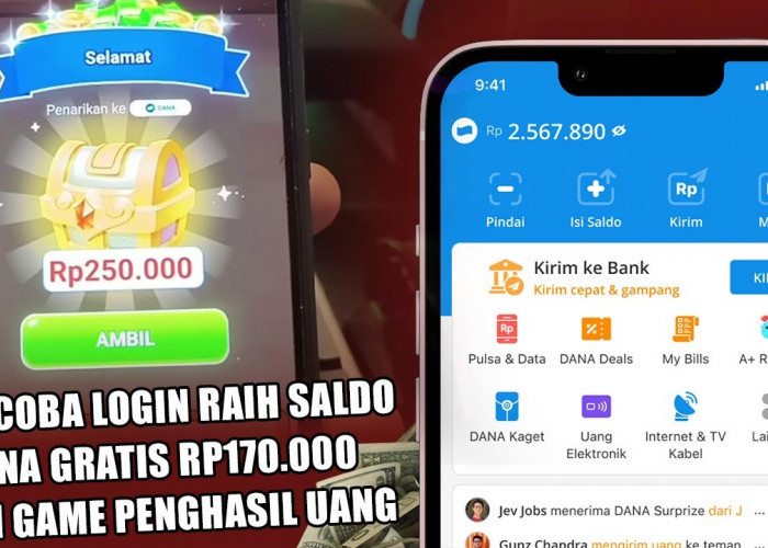 Semangat Selasa! Yuk Coba Login Raih Saldo DANA Gratis Rp170.000 dari Game Penghasil Uang, Begini Cara