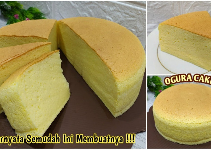 Lembut dan Ringan! Ini Rahasia Bikin Orange Ogura Cake Dijamin Anti Kempes