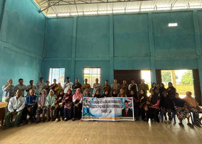 Reses di Desa Ulak Tembaga, Feri Indratno Tampung Usulan Rehab Jembatan Sungai Monten dan LPJU